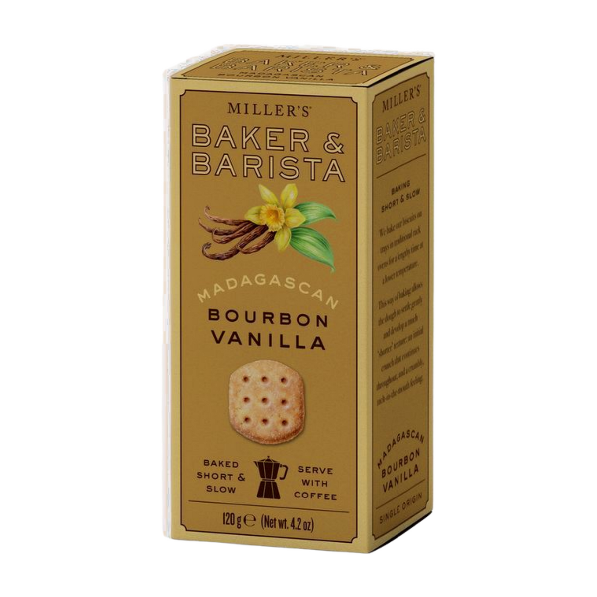 Artisan Biscuits Miller's Baker & Barista Madagascan Bourbon