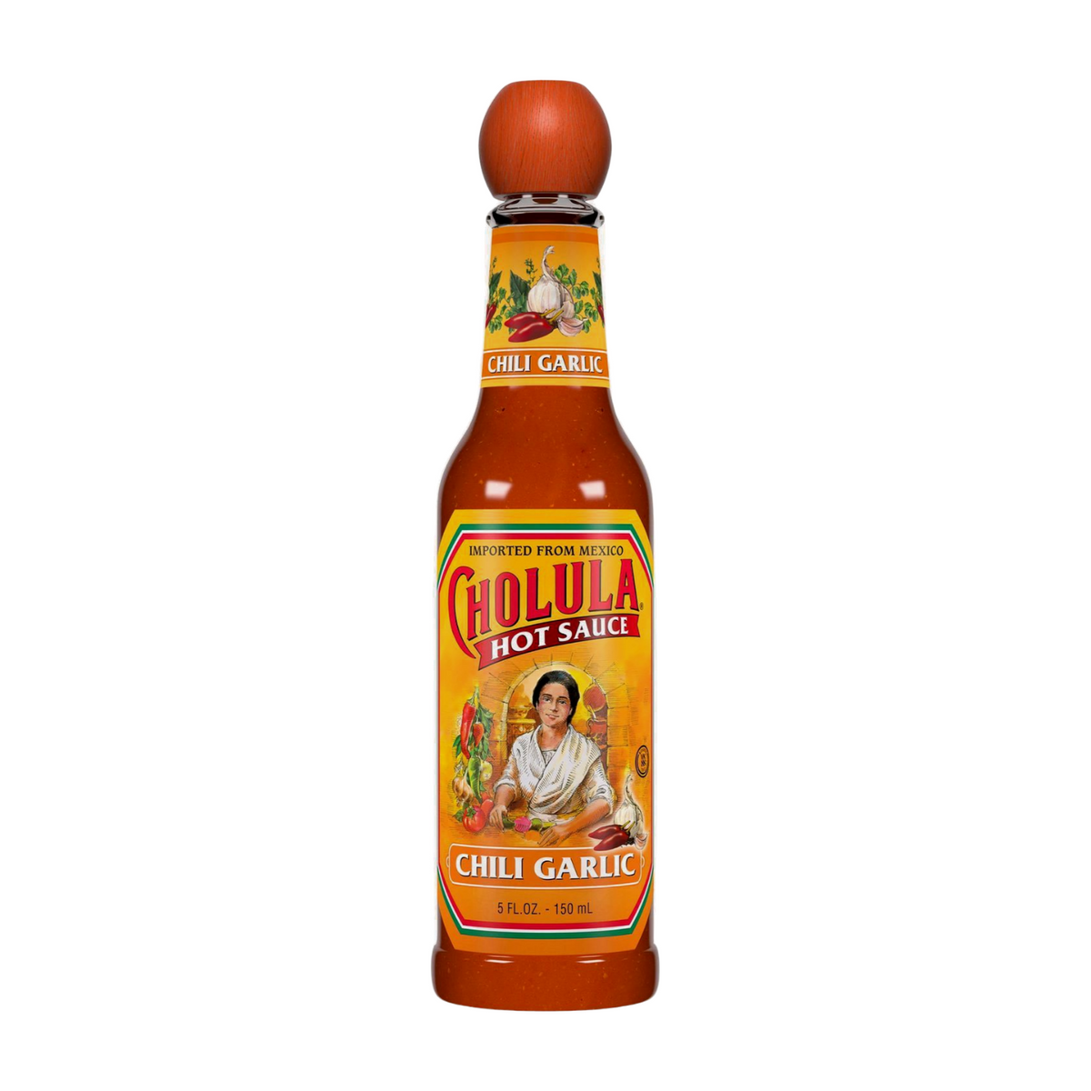 Cholula Hot Sauce Chilli Garlic Hot Sauce (150ml) Fennel and Ginger