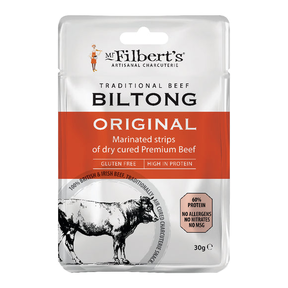 Mr Filbert's Beef Biltong Original (30g)