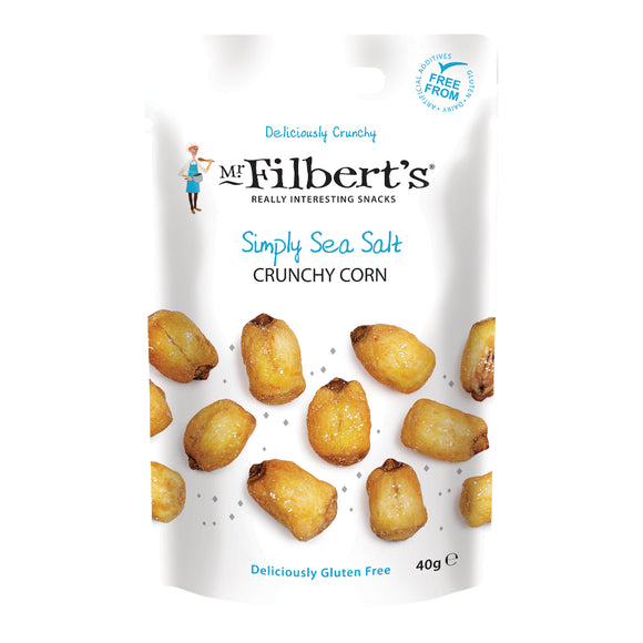 Mr Filbert's Crunchy Corn Simply Sea Salt (40g)