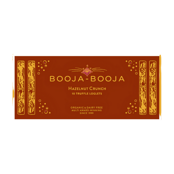Booja-Booja Hazelnut Crunch Truffle Loglets (115g)