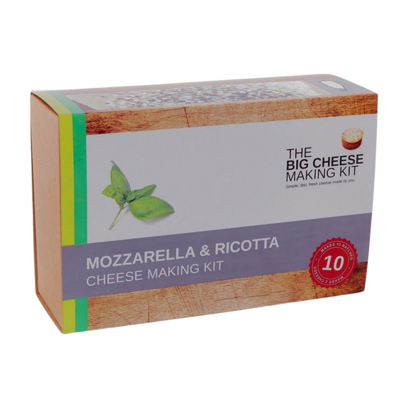 The Big Cheese Making Kit Mozzarella & Ricotta Cheese Making Kit