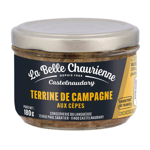 La Belle Chaurienne Country Pork Pate with Cepes (180g)