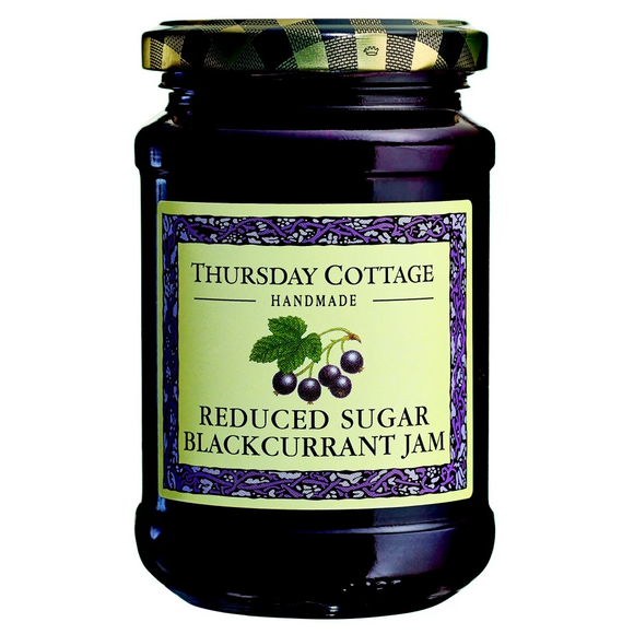 Thursday Cottage Reduced Sugar Blackcurrant Jam (315g)