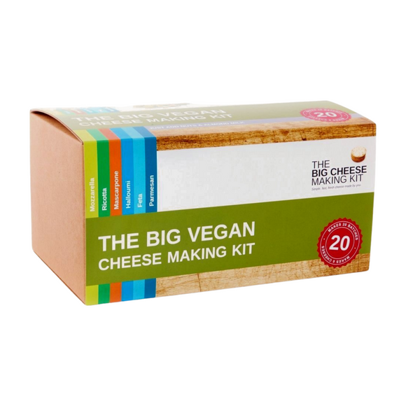 The Big Cheese Making Kit The Big Vegan Cheese Making Kit