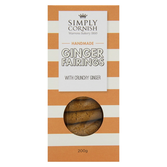 Simply Cornish Crunchy Ginger Farings (200g)