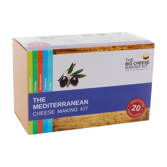 The Big Cheese Making Kit The Mediterranean Cheese Making Kit