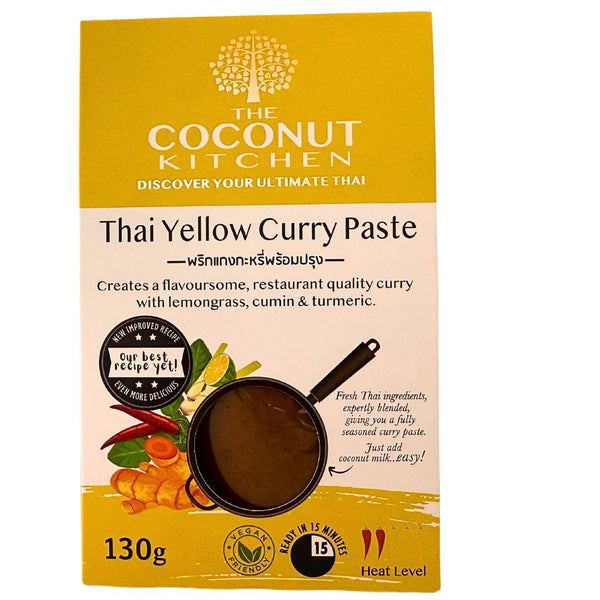 The Coconut Kitchen Thai Yellow Curry Paste (130g) – Fennel and Ginger
