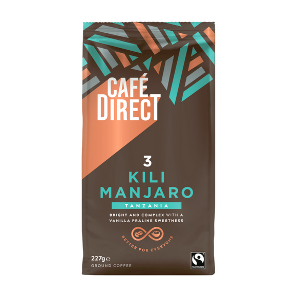 Cafe Direct Fairtrade Kilimanjaro Ground Coffee (227g)