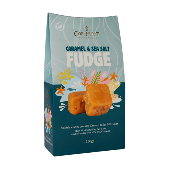 Copperpot Caramel & Sea Salt Fudge (150g)