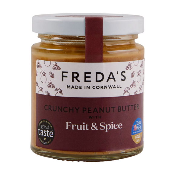 Freda's Fruit & Spice Peanut Butter (180g)