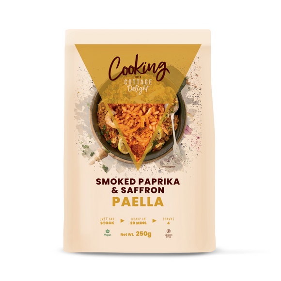 Cooking with Cottage Delight Smoked Paprika & Saffron Paella (250g)