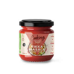 Cooking with Cottage Delight Tikka Masala Curry Paste (175g)