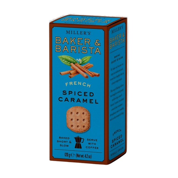 Artisan Biscuits Miller's Baker & Barista French Spiced Caramel Biscuits (120g)