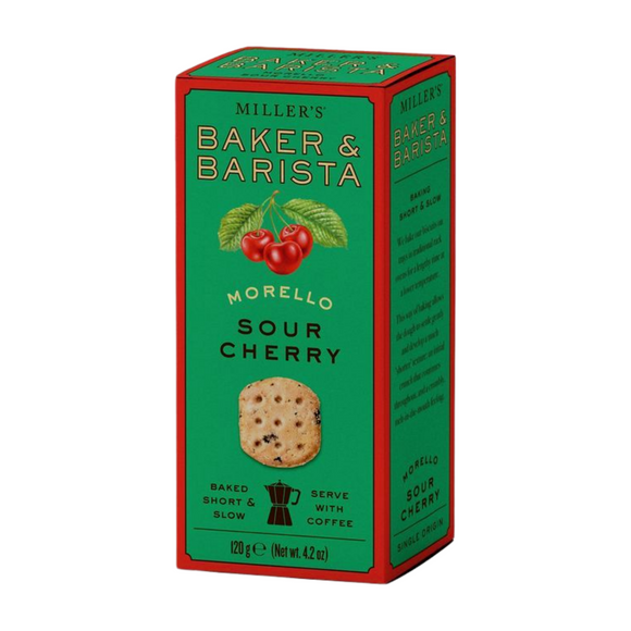 Artisan Biscuits Miller's Baker & Barista Morello Sour Cherry Biscuits (120g)