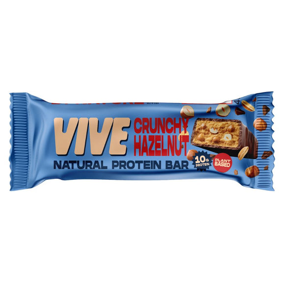 Vive Crunchy Hazelnut Natural Protein Bar (50g)