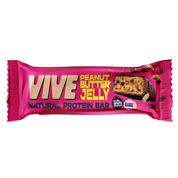 Vive Peanut Butter Jelly Natural Protein Bar (49g)