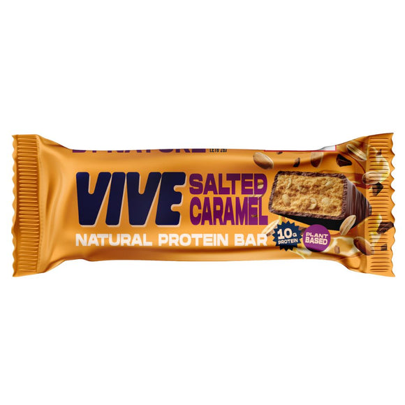 Vive Salted Caramel Natural Protein Bar (49g)