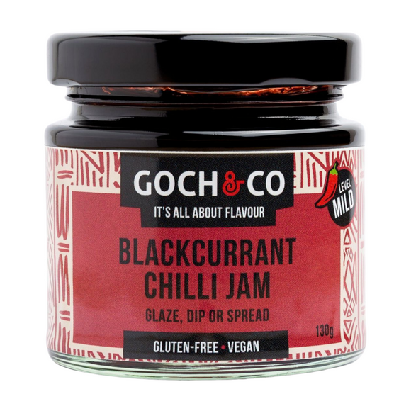 Goch & Co Blackcurrant Chilli Jam (130g)