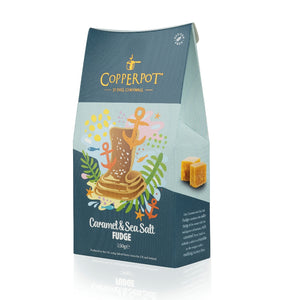 Copperpot Caramel & Sea Salt Fudge (150g)