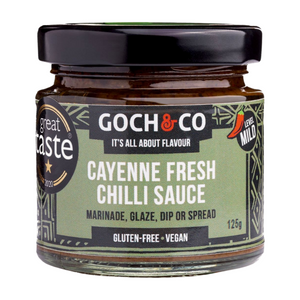 Goch & Co Cayenne Fresh Chilli Sauce (125g)