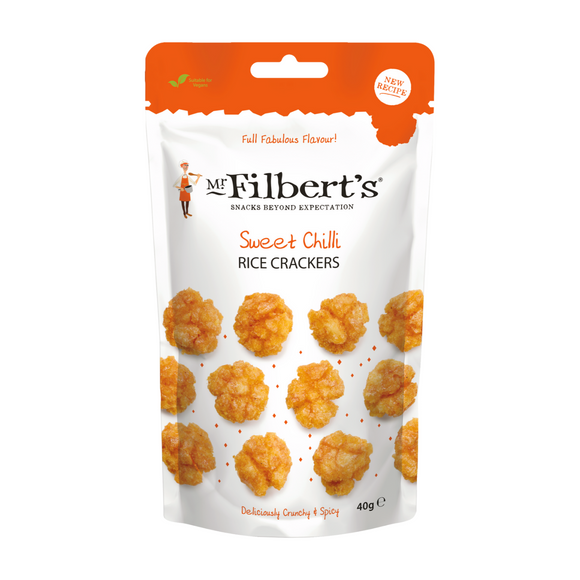 Mr Filbert's Chilli Rice Crackers (40g)