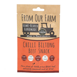 From Our Farm Chilli Biltong (35g)