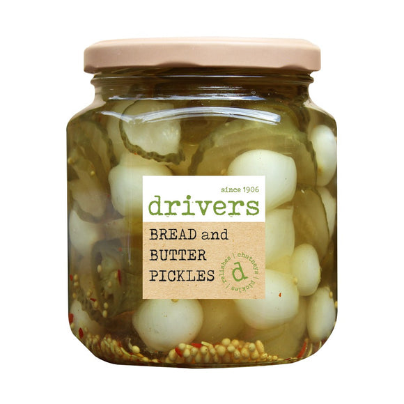 Drivers Bread & Butter Pickles (550g)