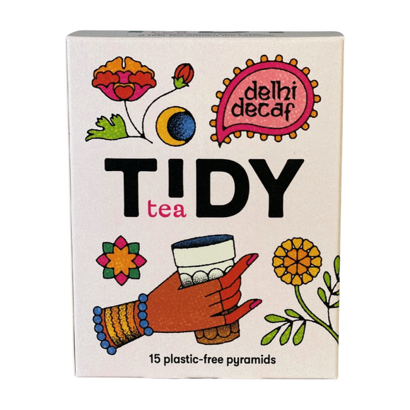 Tidy Tea Delhi Decaf Tea (15 Pyramids)