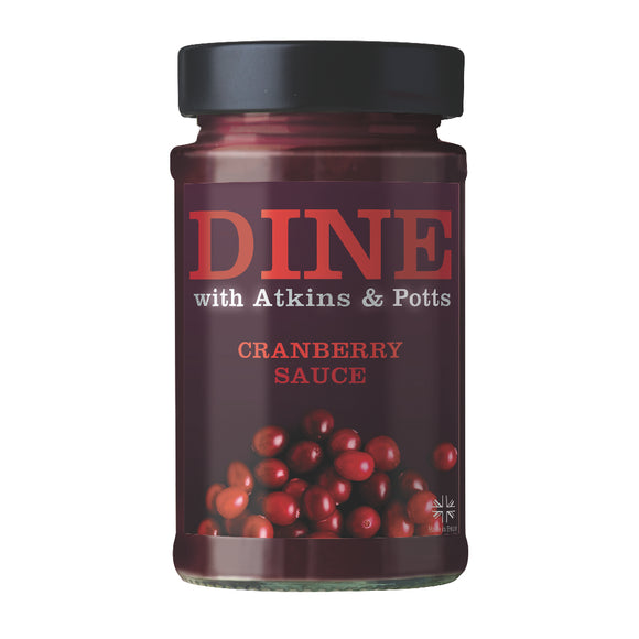 DINE with Atkins & Potts Cranberry Sauce (240g)