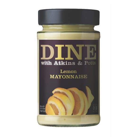 DINE with Atkins & Potts Lemon Mayonnaise (200g)