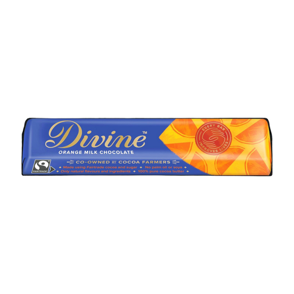 Divine Orange Milk Chocolate (35g)