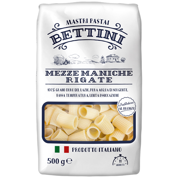 Bettini Mezze Maniche Rigate (500g)