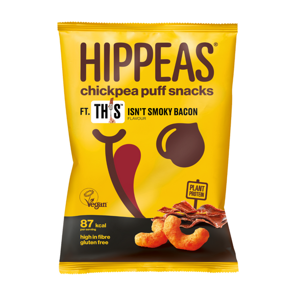 Hippeas Vegan Smoky Bacon Chickpea Puffs (22g)