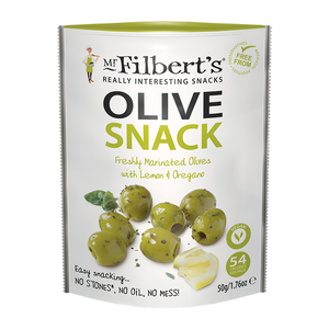 Mr Filbert's Green Olives with Lemon & Oregano (50g)