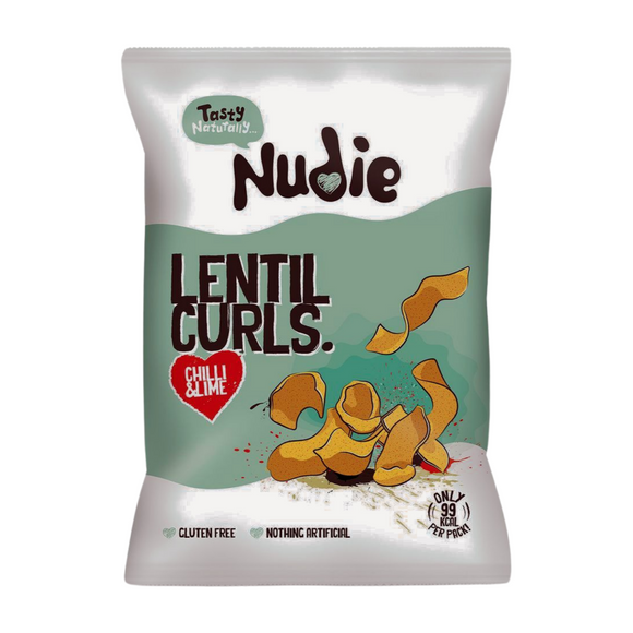Nudie Snacks Chilli & Lime Lentil Curls (20g)