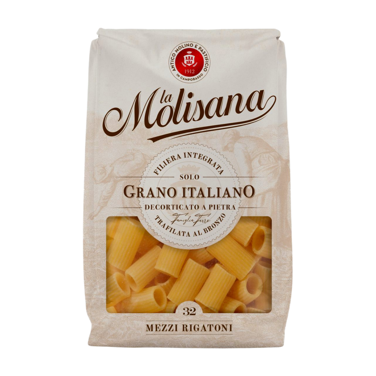 La Molisana Mezzi Rigatoni No. 32 (500g) – Fennel and Ginger