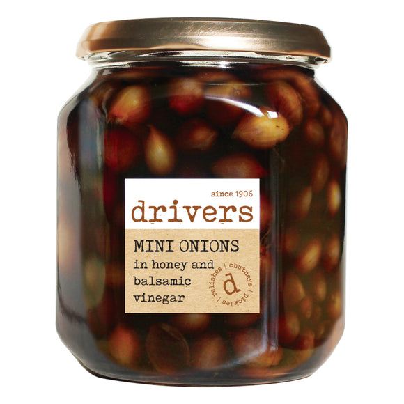 Drivers Mini Onions in Balsamic Vinegar with Honey (550g)