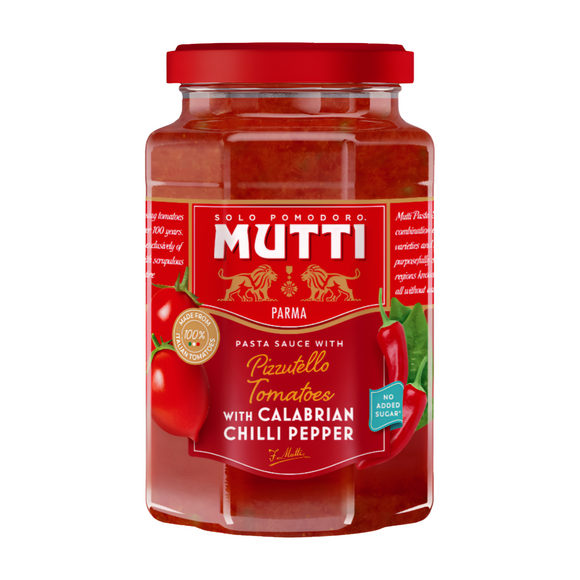 Mutti Pasta Sauce with Calabrian Chilli Pepper (400g)