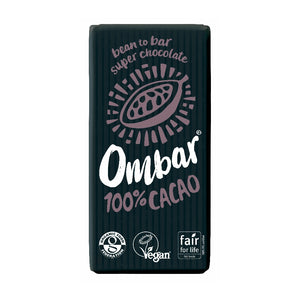 Ombar 100% Cacao Chocolate Bar (35g)
