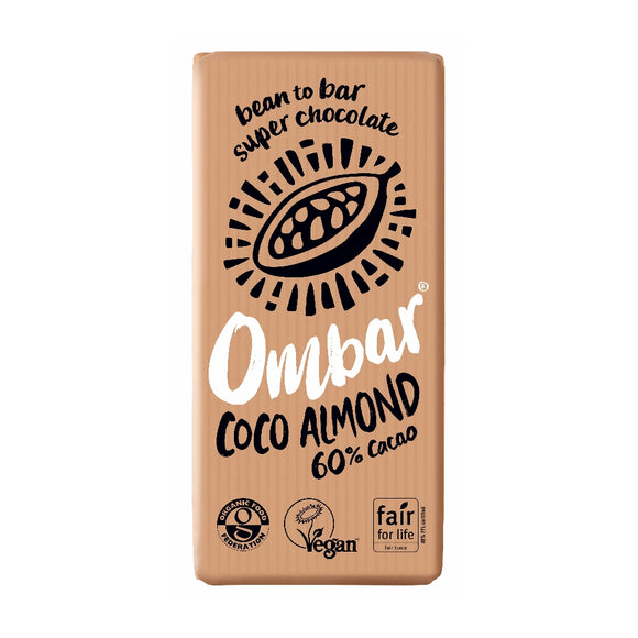 Ombar Coco Almond Chocolate Bar (70g)