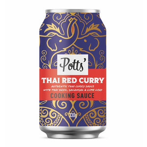 Potts' Thai Red Curry Cooking Sauce (330g)