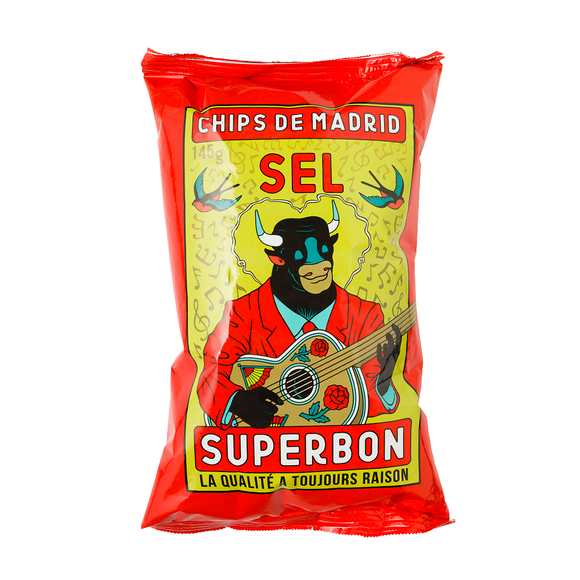 Superbon Sel (Salt) Chips (135g)