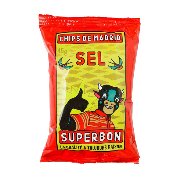 Superbon Sel (Salt) Chips (45g)