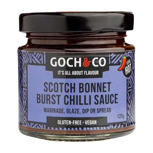 Goch & Co Scotch Bonnet Burst Chilli Sauce (125g)