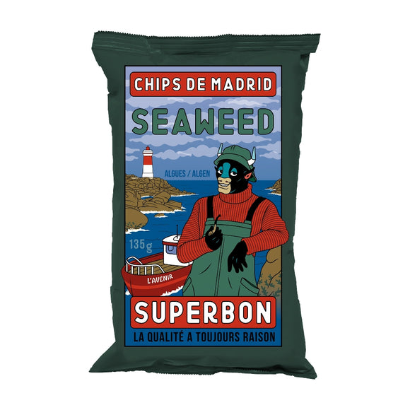 Superbon Seaweed Chips (125g)