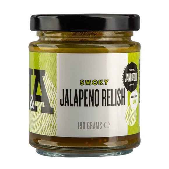 J&A Smoky Jalapeno Relish (190g)