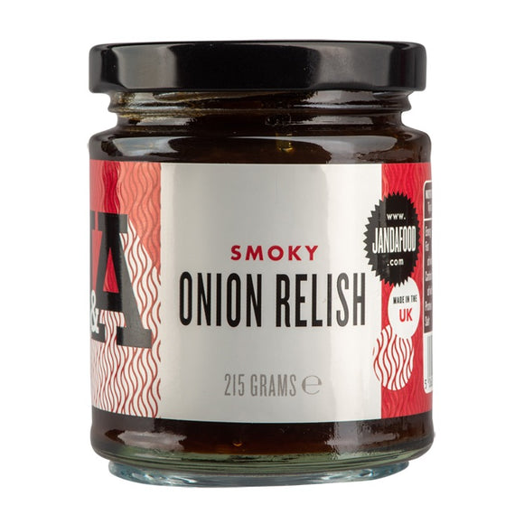 J&A Smoky Onion Relish (215g)
