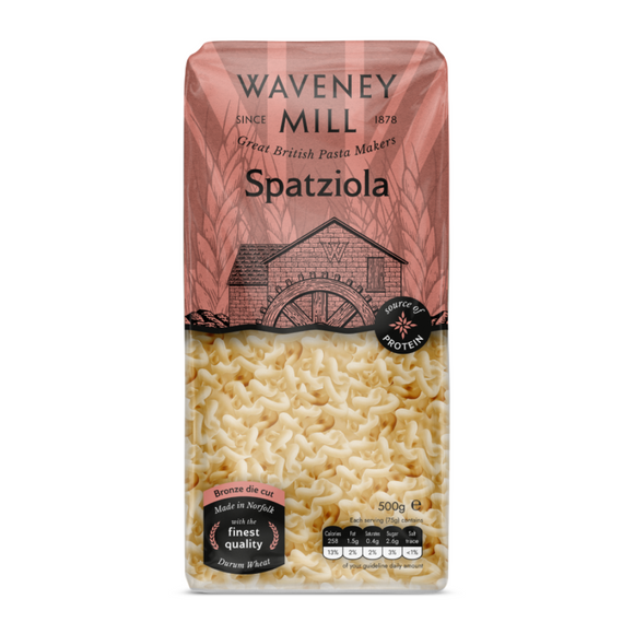 Waveney Mill Spatziola Premium British Pasta (500g)