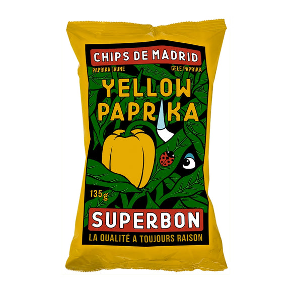 Superbon Yellow Paprika Chips (135g)
